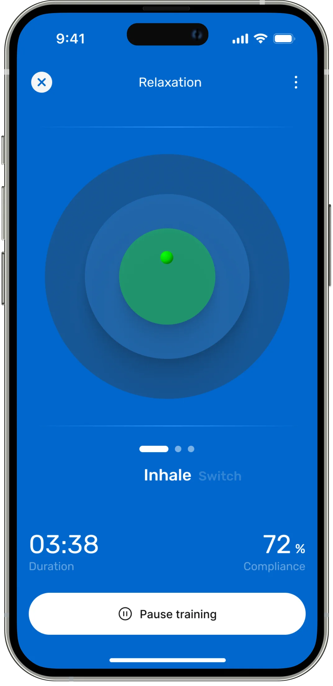Oumua app interface