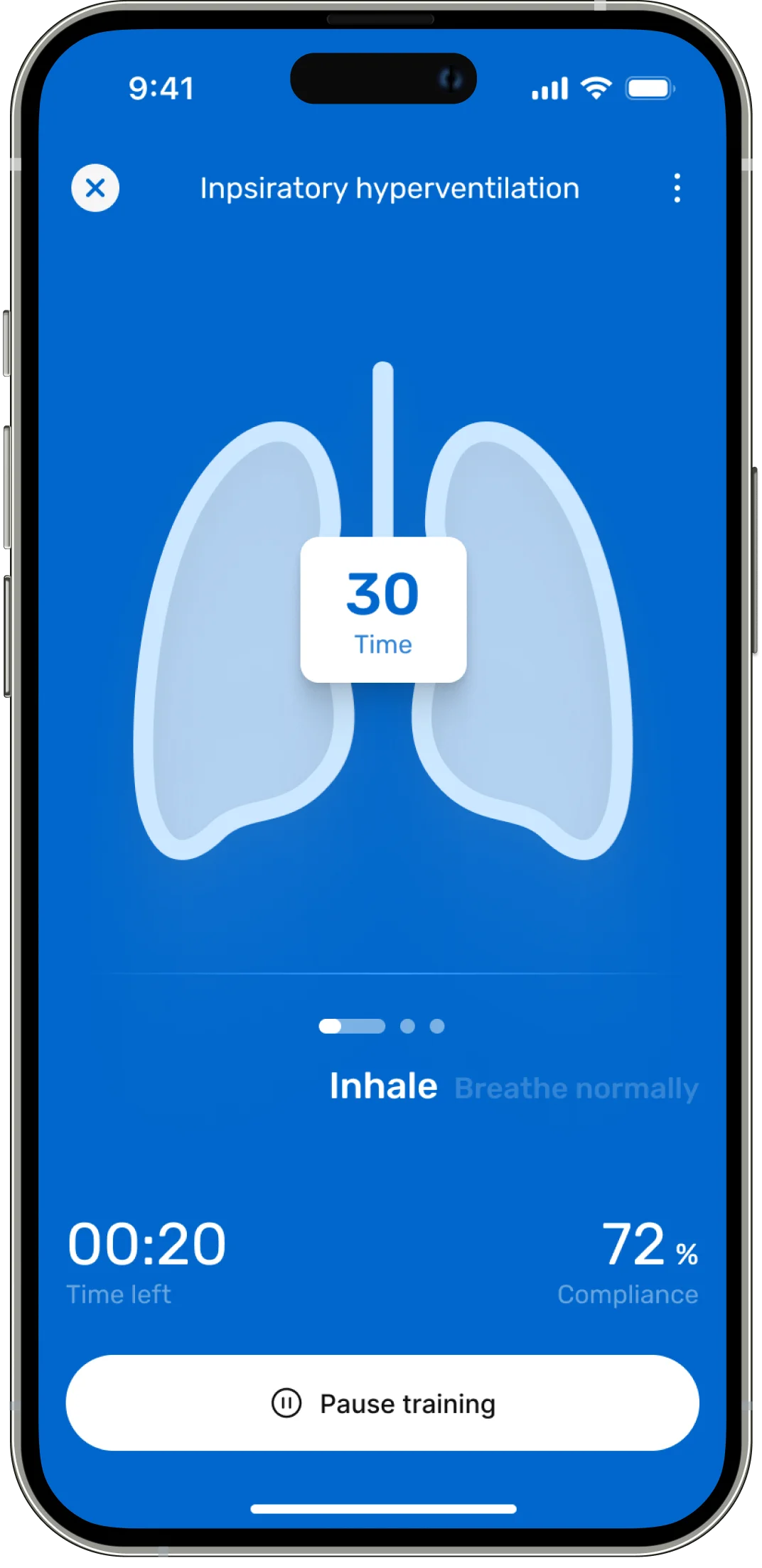 Oumua app interface