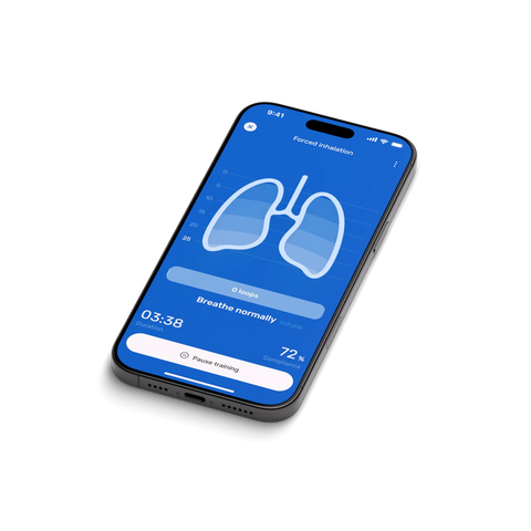 Oumua breathing trainer app