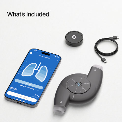 Oumua breathing trainer black