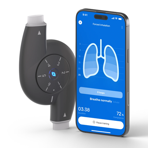 Oumua breathing trainer black