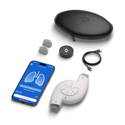 Oumua breathing trainer white set